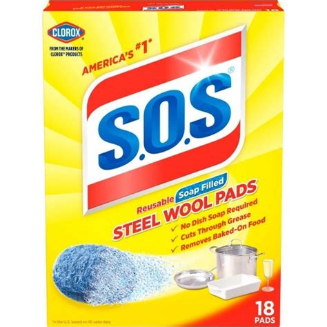 steel soap box target|clorox steel soap pads.